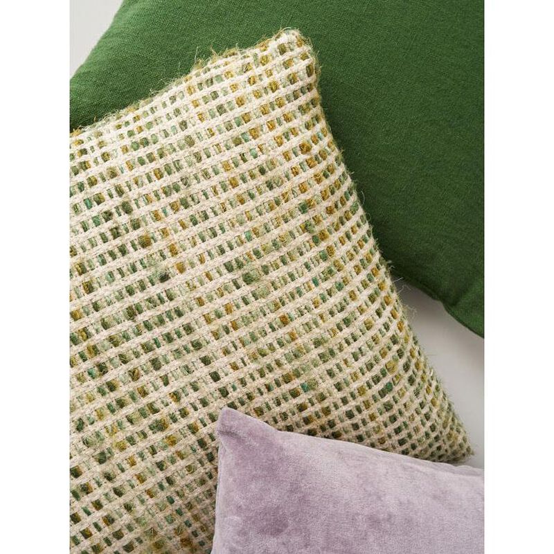 Città Valerie Woven Cushion Cover Kale Multi image number 1